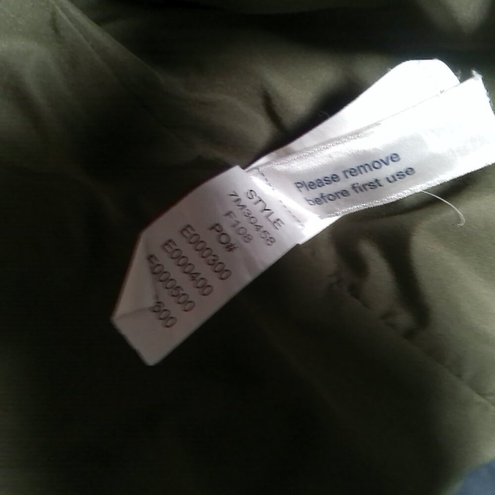 Lucky Brand Type L-54C Field Jacket Men Medium Navy Blue Military M65 Style Coat - Picture 10 of 12
